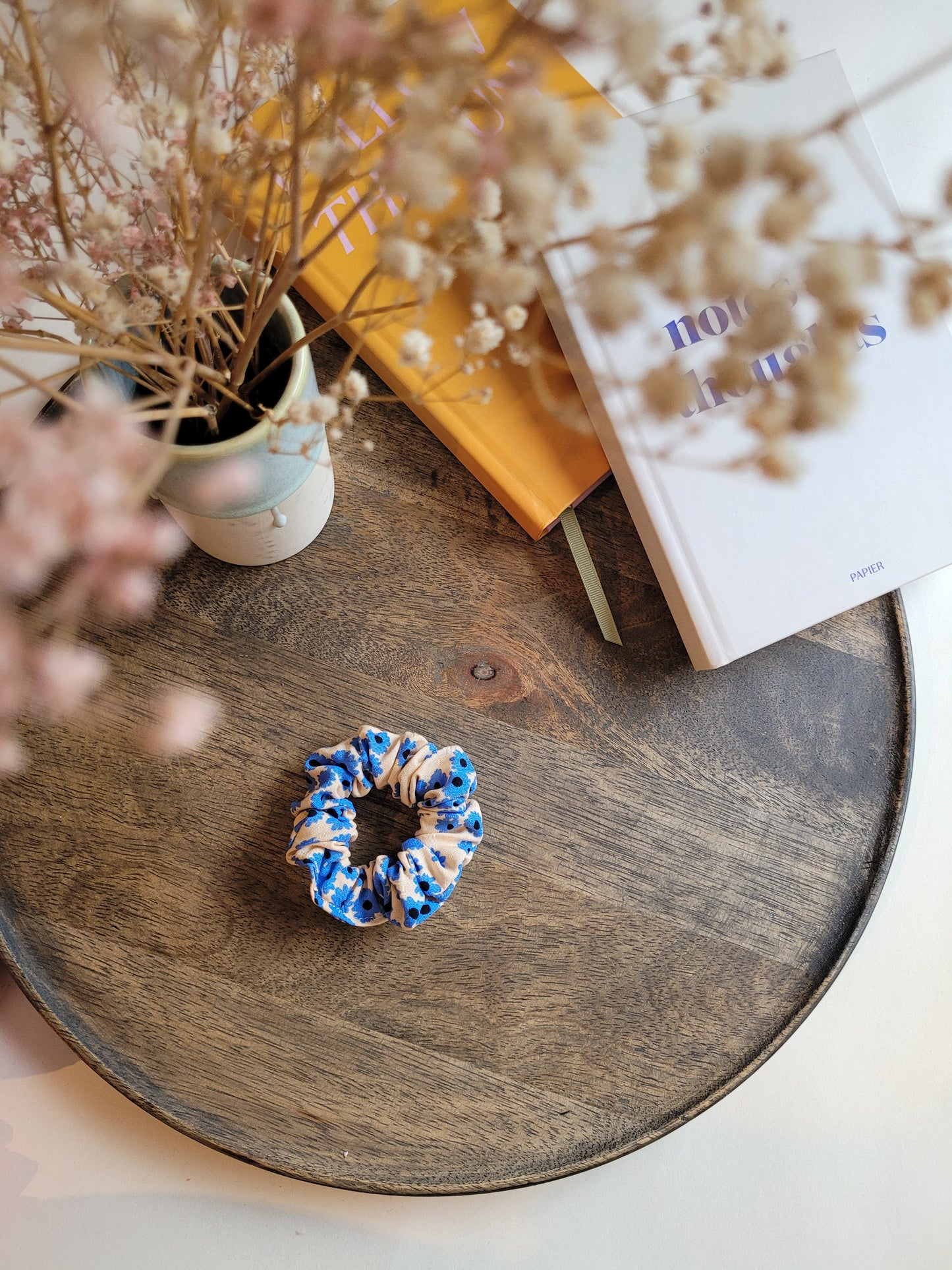 Mini Scrunchies im Sommerlook aus Viskose