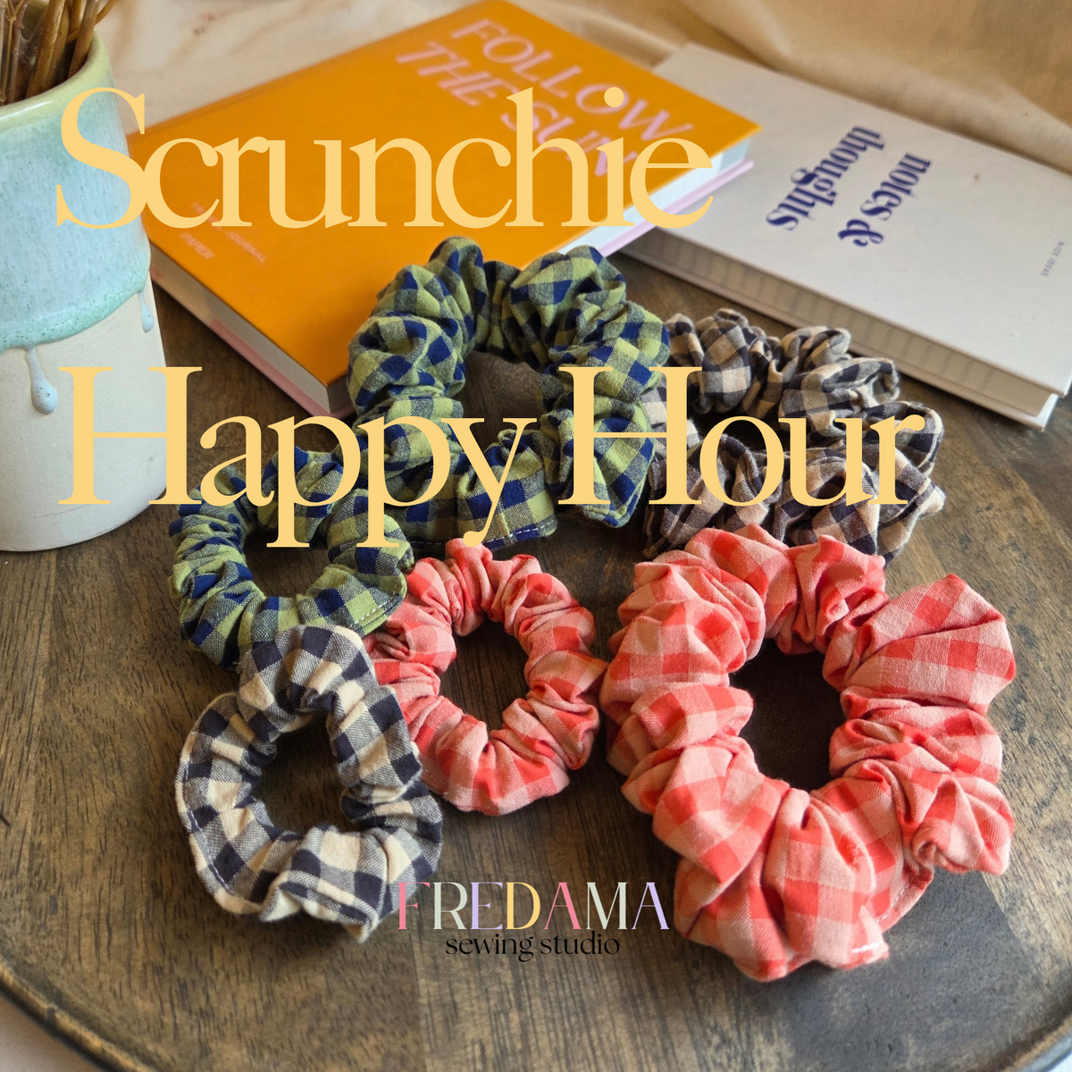 Scrunchie Happy Hour - Näh-Workshop