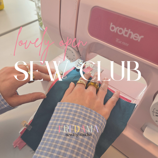 SEW YOUR OWN THINGS - lovely open SEW CLUB