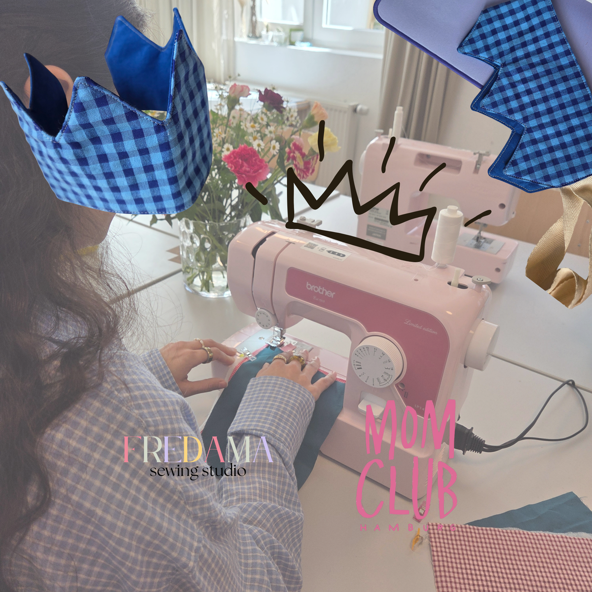 SEW YOUR OWN KIDS Geburtstagskrone- Mom Club Hamburg Edition (Schwangere & ohne Baby)
