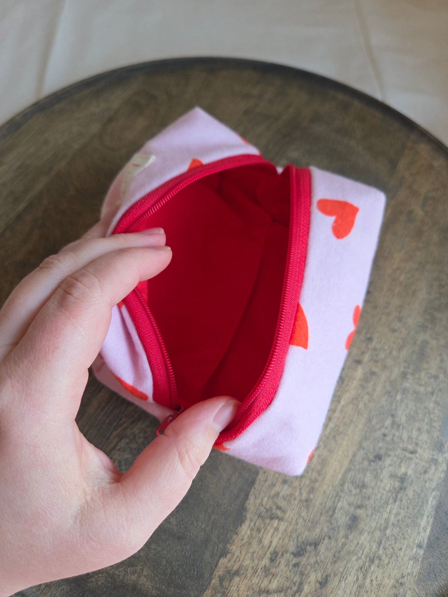 Mini boxy Bag 15x10x7 cm mit Zipper