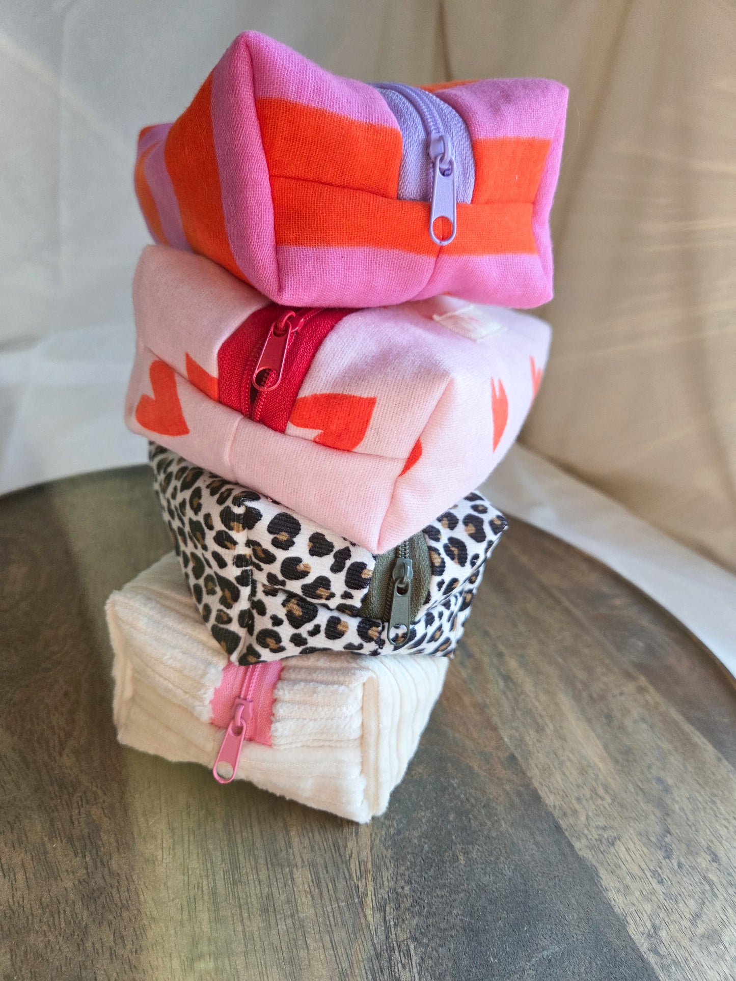 Mini boxy Bag 15x10x7 cm mit Zipper
