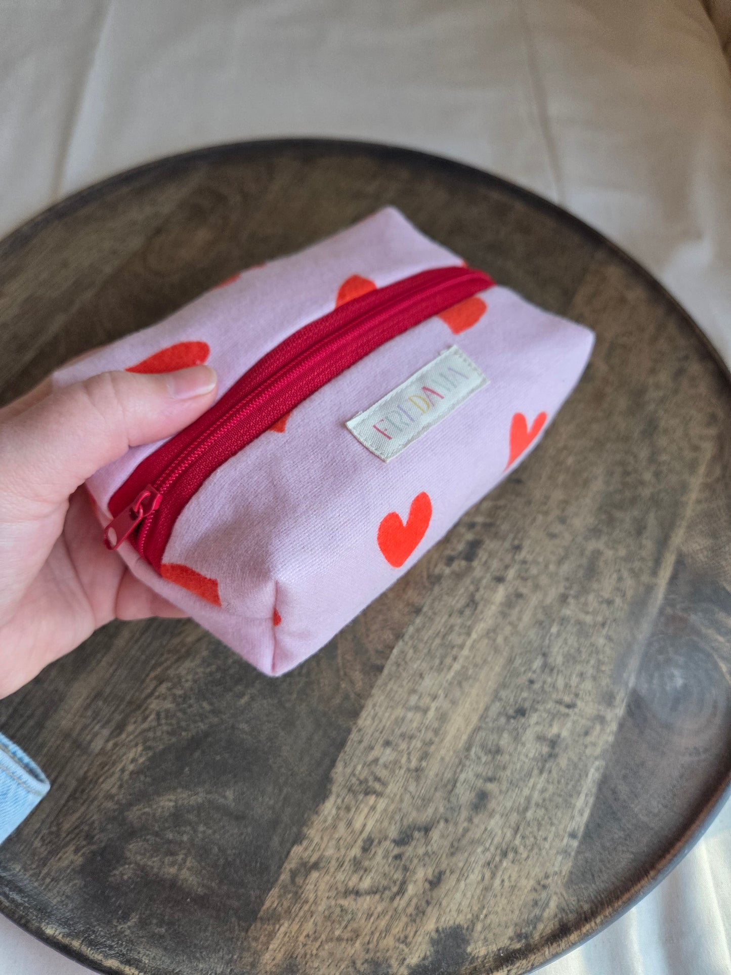 Mini boxy Bag 15x10x7 cm mit Zipper