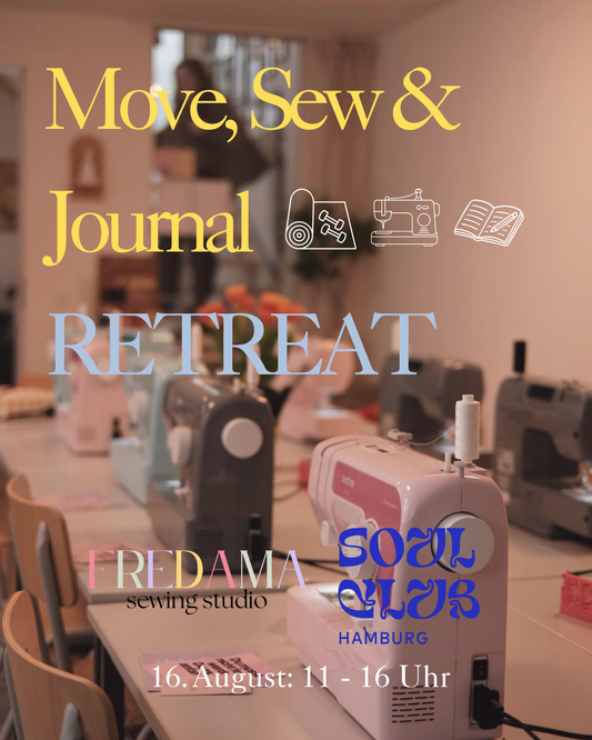 Move, Sew & Journal RETREAT: 16. August 2026